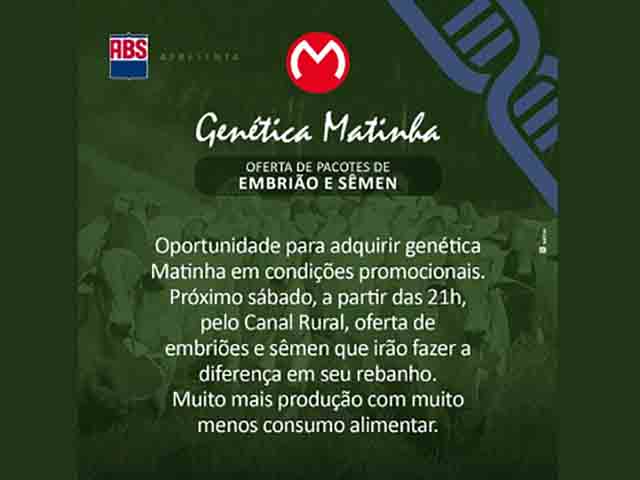CR Matinha - Embriões - 640x480 CR Matinha - Embriões - 640x480