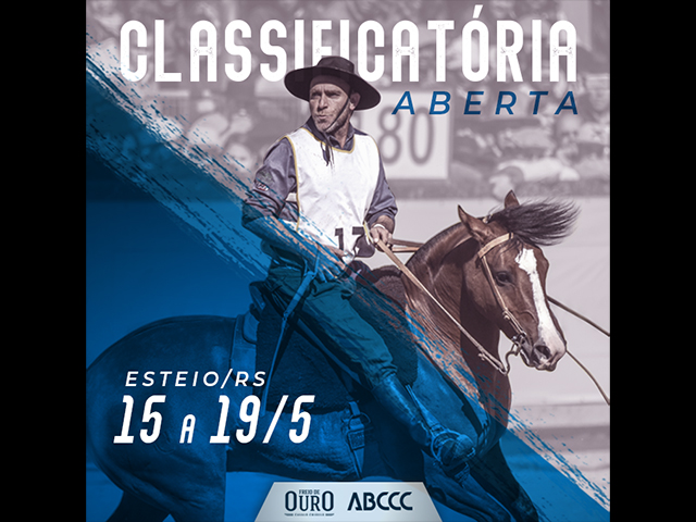 Classificatória Aberta - Freio de Ouro