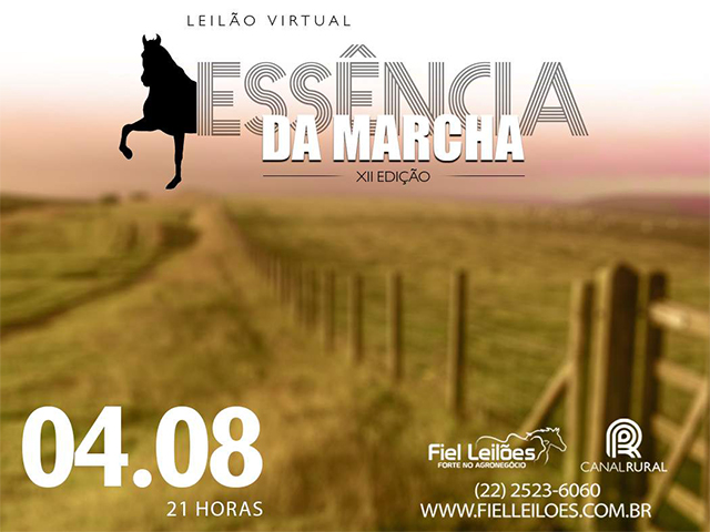 XII Leilão Virtual Essência da Marcha