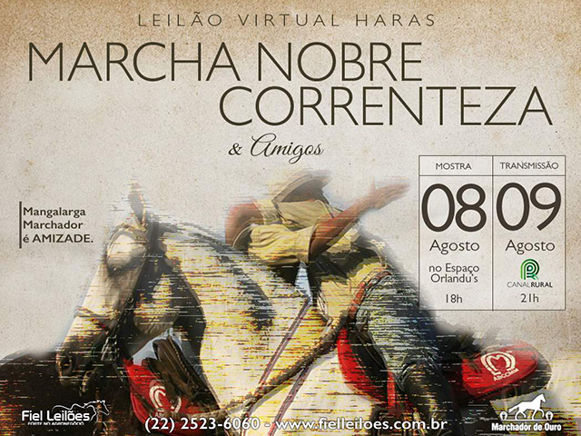CR_09.08_N Leilão Virtual Haras Marcha Nobre Correnteza