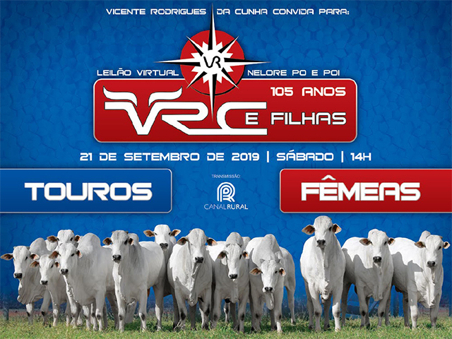 Leilão VRC 2019 Leilão VRC 2019