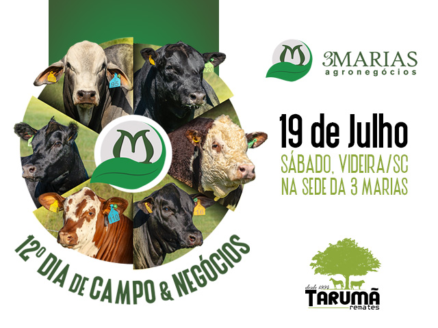 12º Dia de Campo e Negócios 3 Marias Agronegócios
