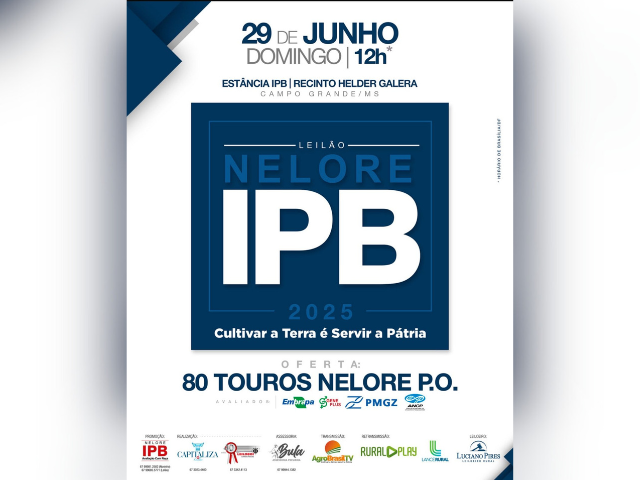 Leilão Nelore IPB 2025