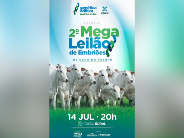 2º Mega Leilão de Embriões