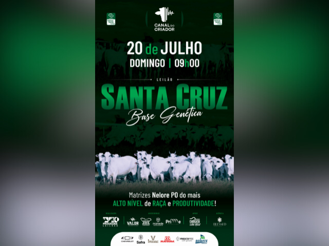Leilão Santa Cruz – Base Genética