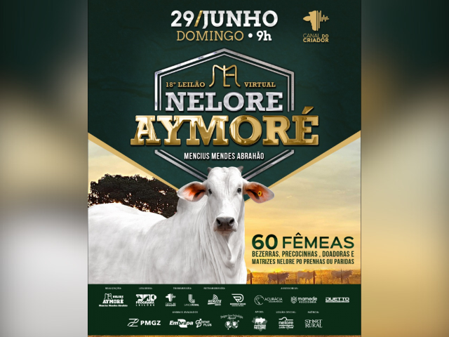 18º Leilão Virtual Nelore Aymoré – Fêmeas