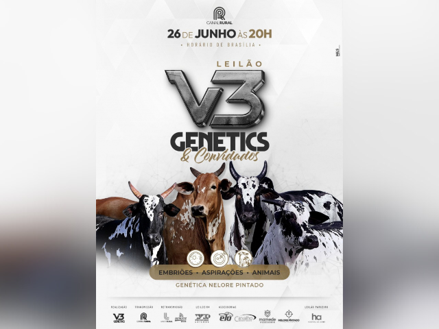 Leilão V3 – Genetics & Convidados