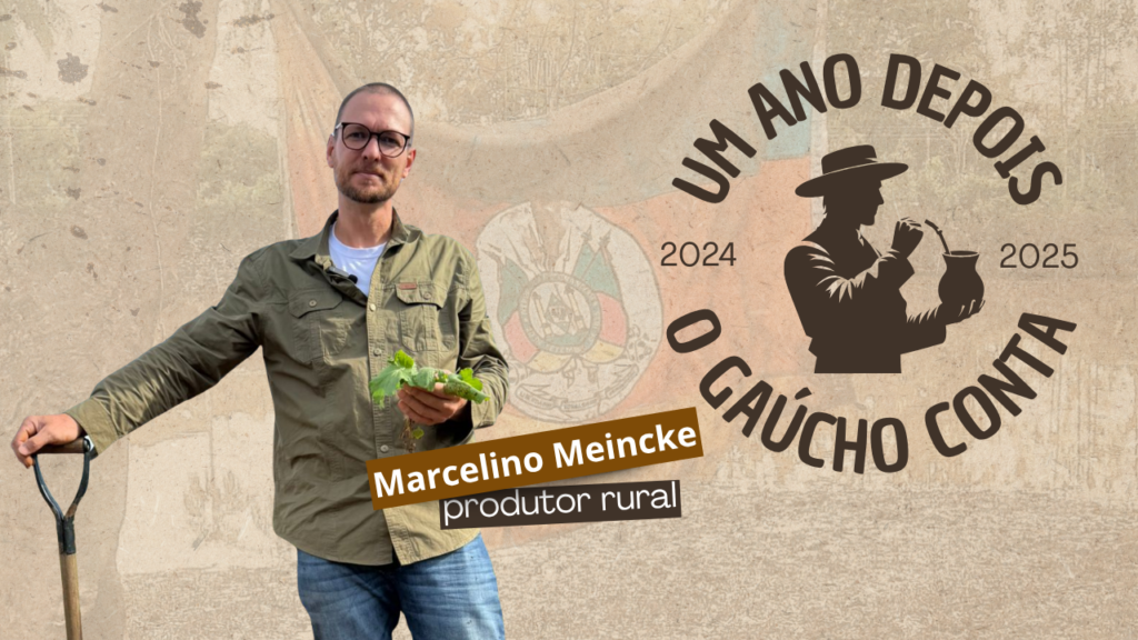 Um Ano depois o gaúcho conta Marcelino Meincke