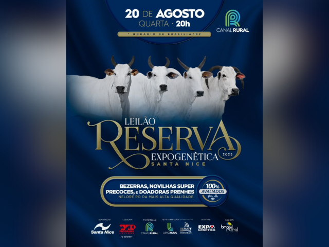 Leilão Reserva Expogenética Santa Nice
