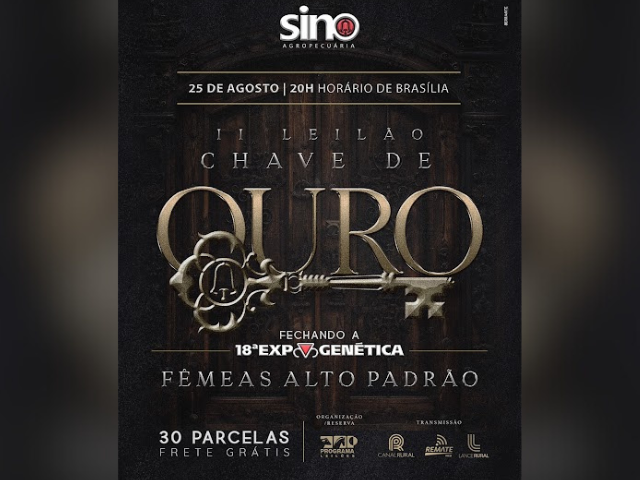 II Leilão Chave de Ouro – Sino Agropecuária