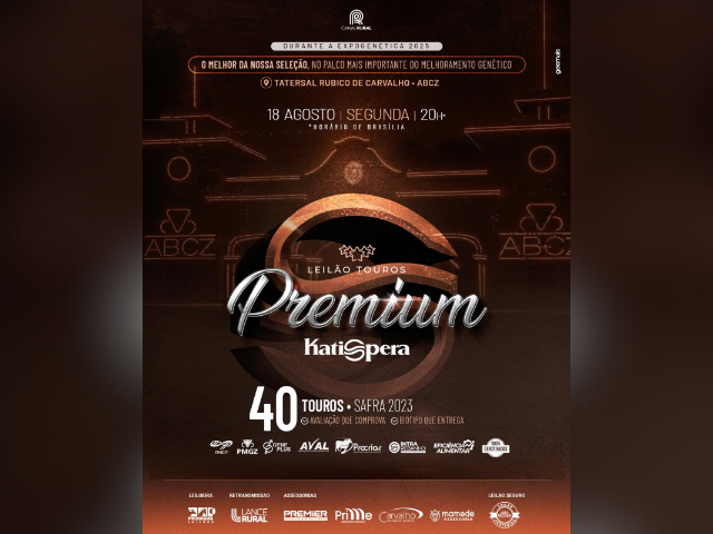 Leilão Touros Premium Katispera