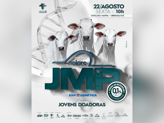 2° Leilão Nelore JMP – Etapa Jovens Doadoras