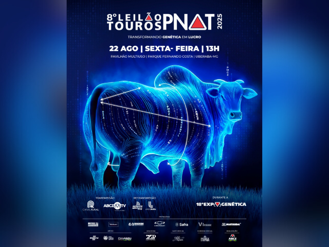 8° Leilão Touros PNAT 2025