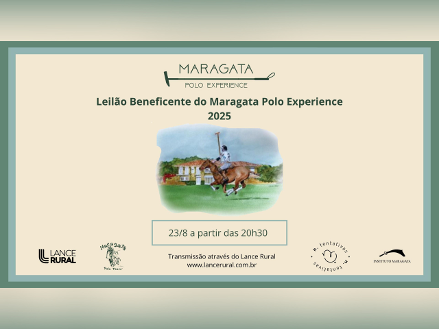 Leilão Beneficente Maragata Polo Experience em Prol do Projeto N. Tentativas