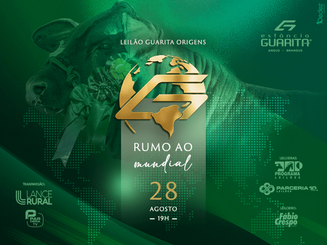 Leilão Guarita Origens – Rumo ao Mundial