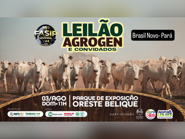 Leilão Agrogen e Convidados