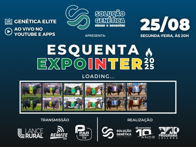 Esquenta Expointer 2025 – Solução Genética