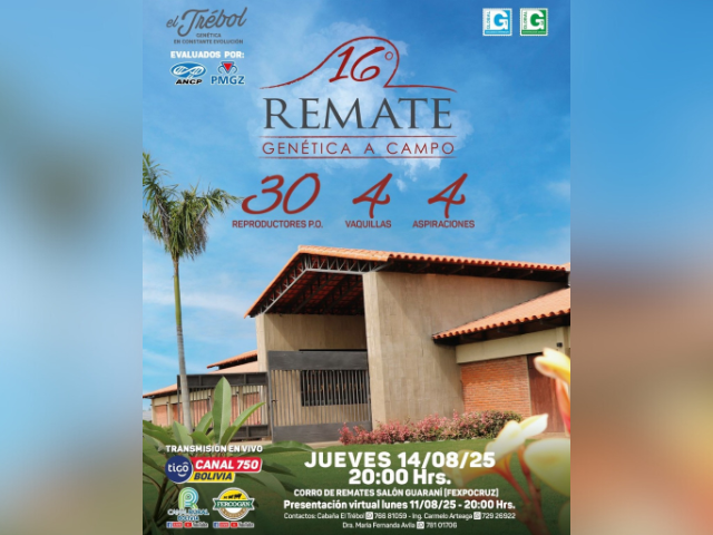 XVI Remate Genética a Campo