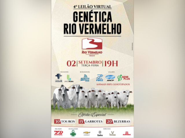 4° Leilão Virtual Genética Rio Vermelho