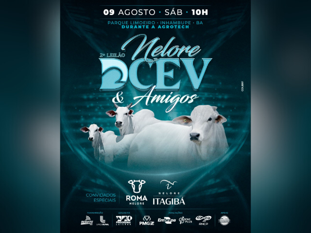 2º Leilão Nelore DCEV e Amigos