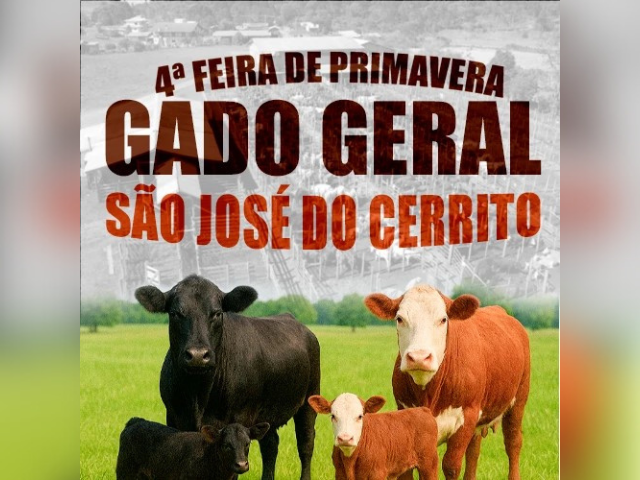 4ª Feira de Primavera – São José do Cerrito