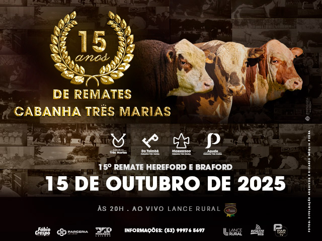 15º Remate Hereford e Braford Três Marias