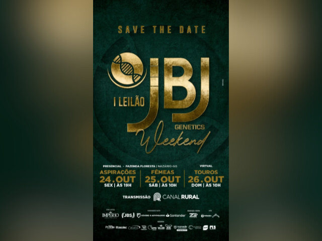 I Leilão JBJ Genétics Weekend – Aspirações