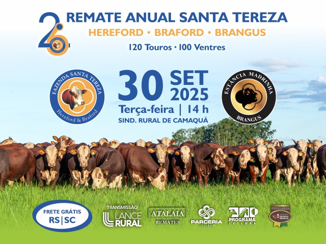 26º Remate Anual Santa Tereza