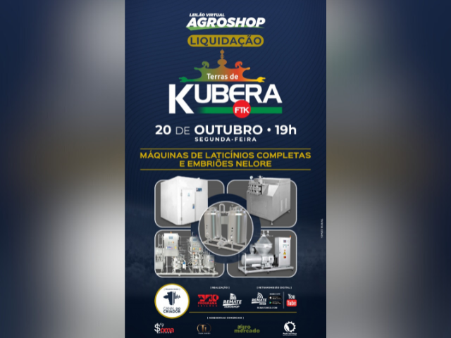 Leilão Virtual Agroshop Liquidação Terras de Kubera