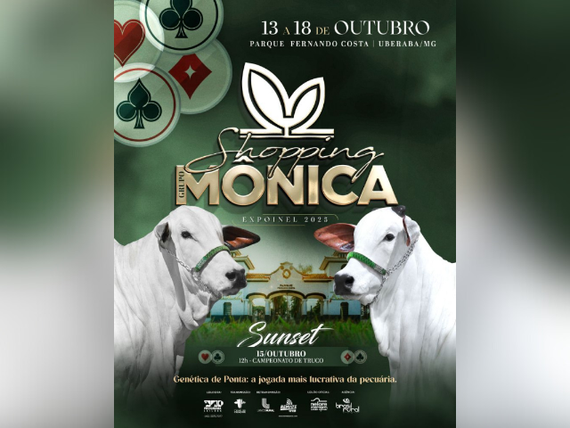 Shopping Grupo Mônica – Expoinel 2025 – Sunset