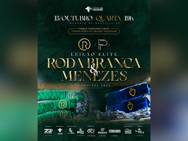 Leilão Elite Roda Branca & Menezes Expoinel 2025
