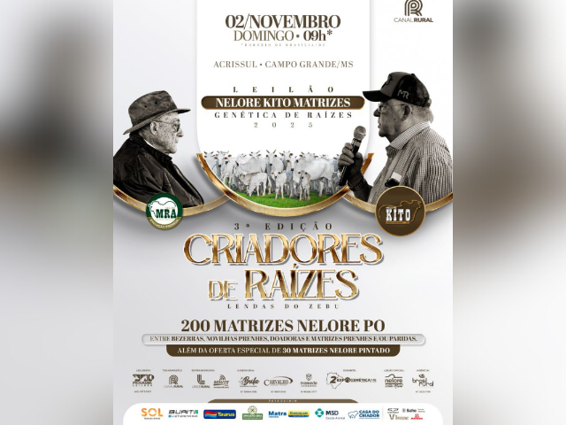 18º Leilão Nelore Kito Matrizes – Genética de Raizes