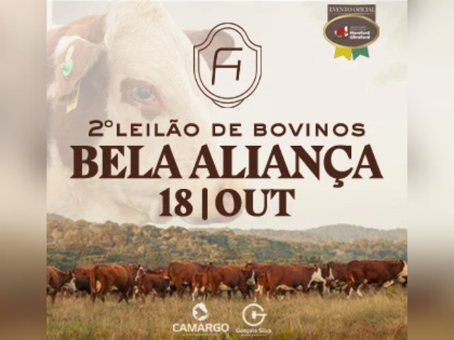 2º Leilão de Bovinos Bela Aliança