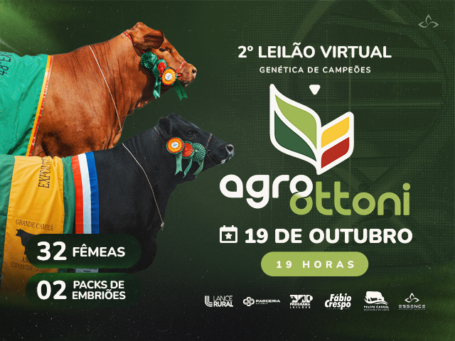 2º Leilão Virtual Genética de Campeões – Agroottoni