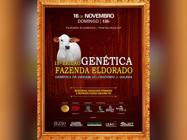 15° Leilão Genética Fazenda Eldorado