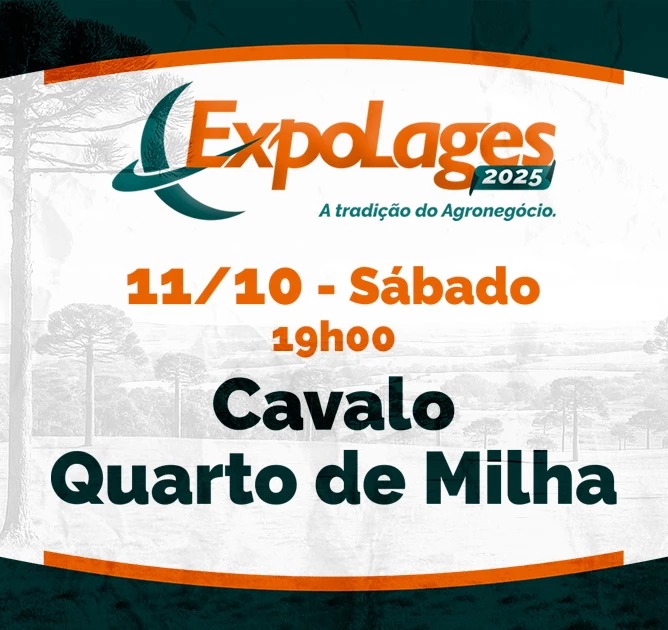 Expolages – Leilão Quarto de Milha