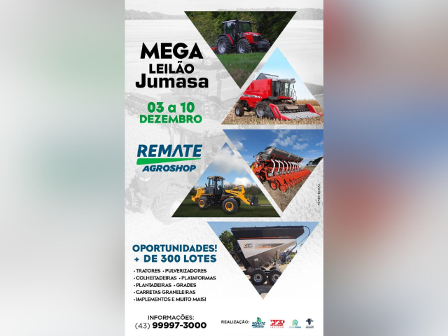 Live: Mega Leilão Jamasa