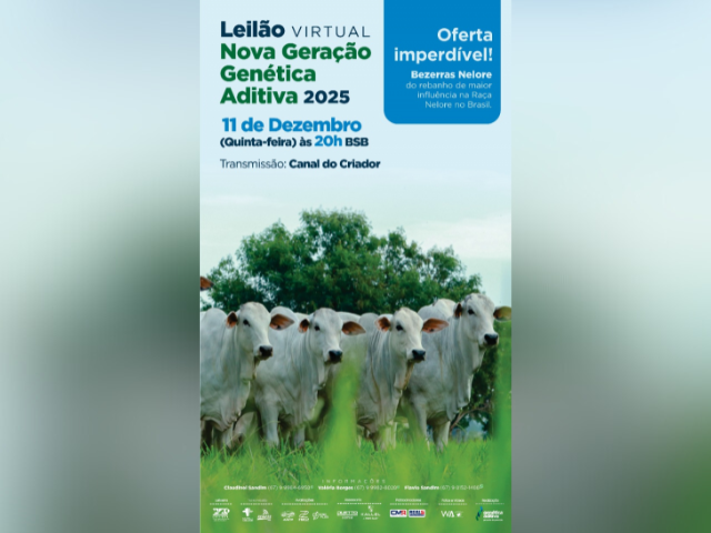 Leilão Virtual Nova Geração Genética Aditiva 2025