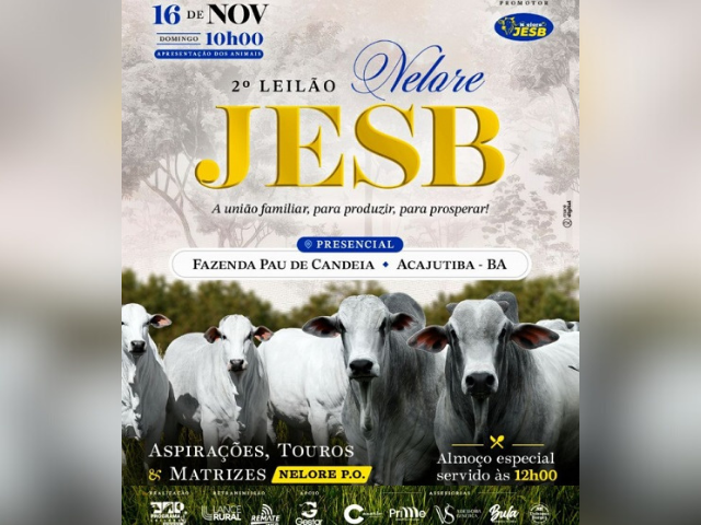 2º Leilão Nelore JESB