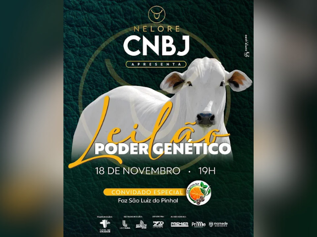 Leilão Poder Genético Nelore CNBJ