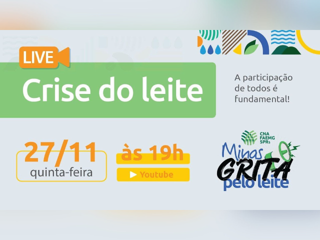 LIVE: Crise do Leite – Minas Grita pelo Leite