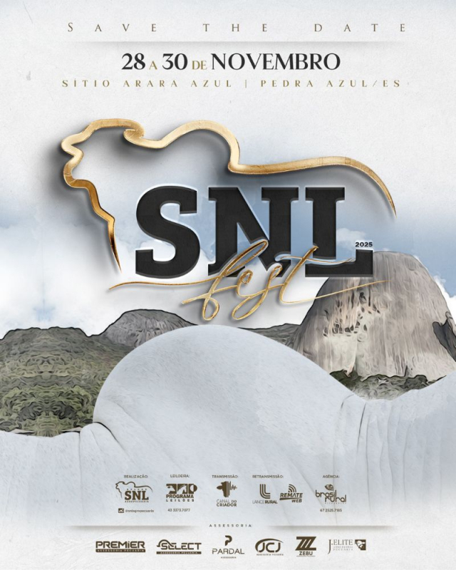 Leilão SNL Fest 2025