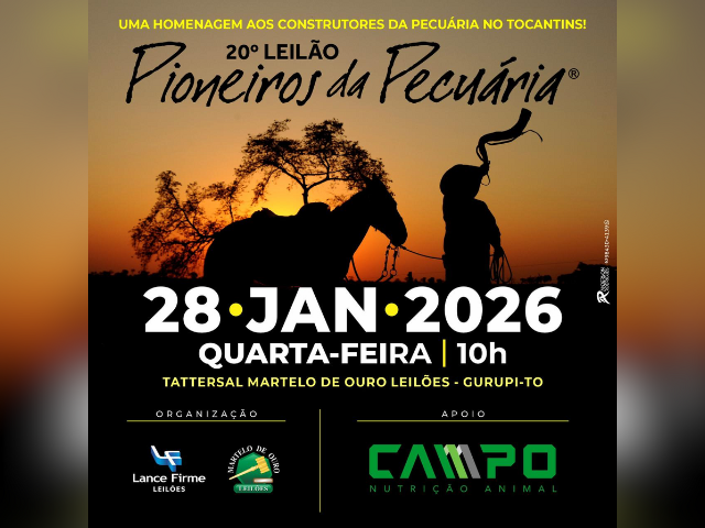 20º Leilão Pioneiros da Pecuária