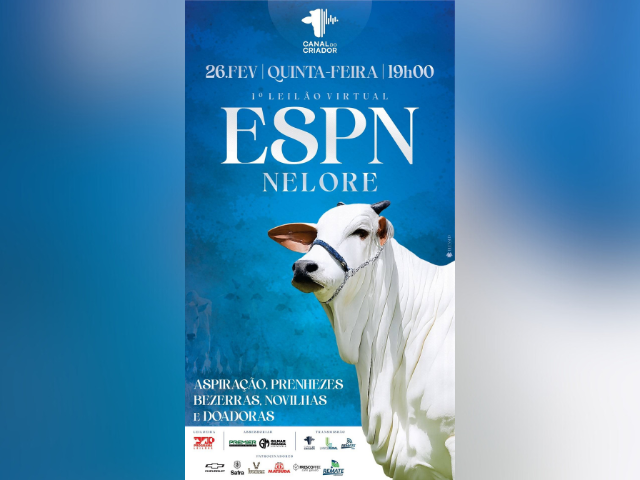 1° Leilão Virtual ESPN Nelore