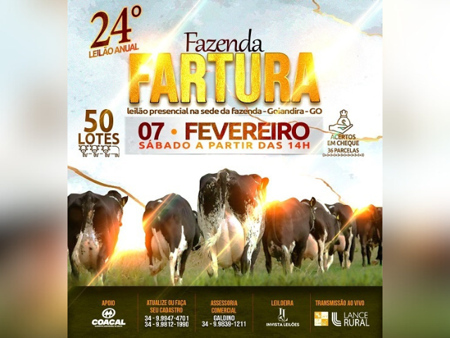 24º Leilão Anual Fazenda Fartura