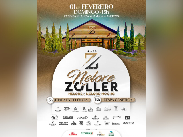 Leilão Nelore Zoller 2026 – Etapa Excelência & Genética