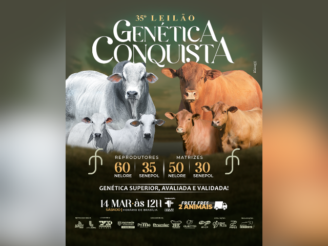 35° Leilão Genética Conquista