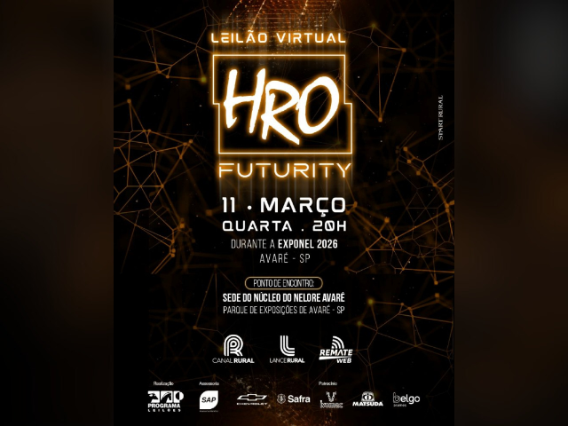 Leilão Virtual HRO Futurity