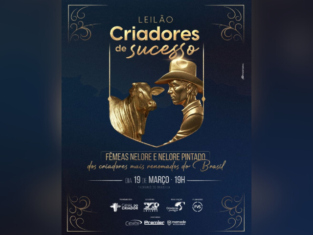 Leilão Criadores de Sucesso