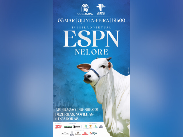 1º Leilão Virtual ESPN Nelore